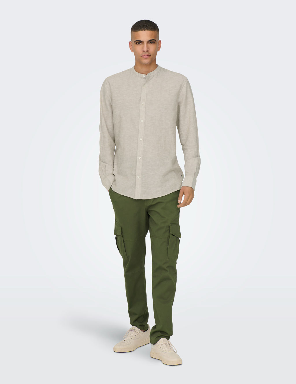 Tapered Fit Cargo Trousers