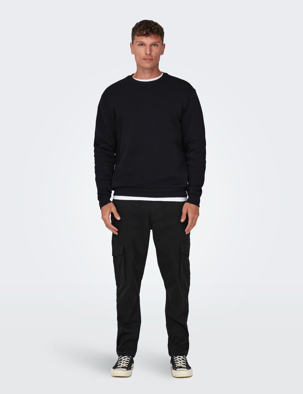 Tapered Fit Cargo Trousers