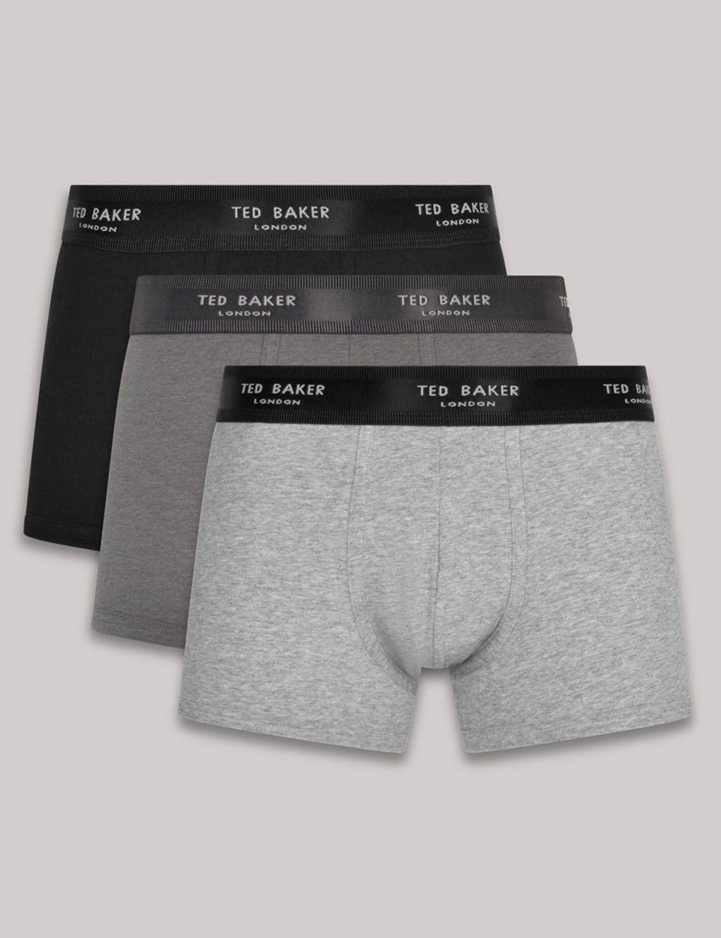 3pk Cotton Stretch Trunks
