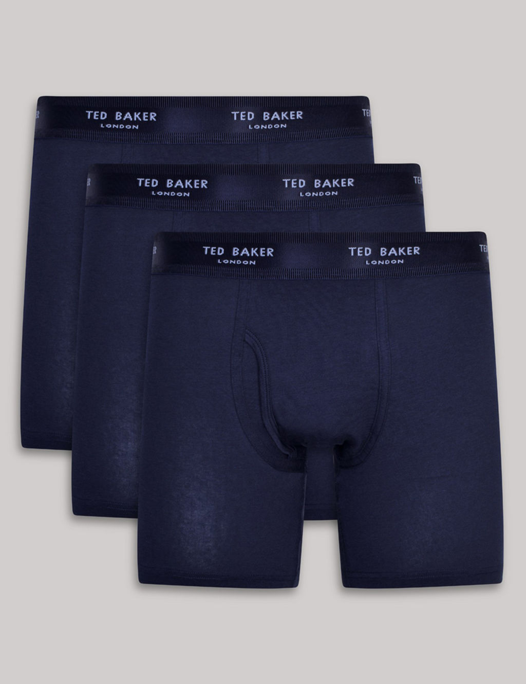 3pk Longer Length Cotton Rich Trunks