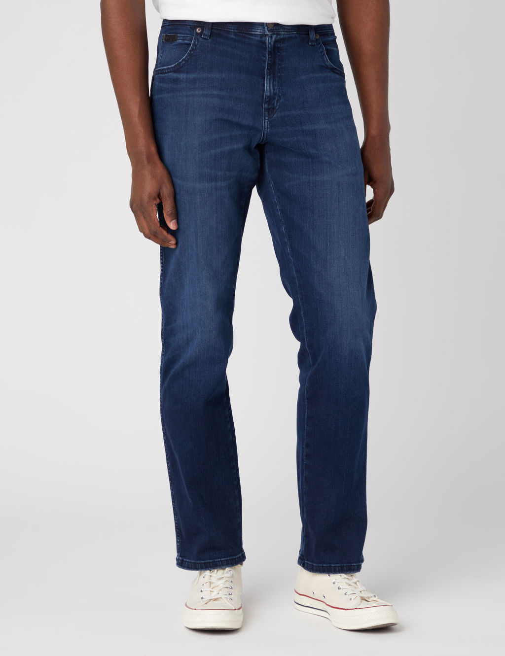 Straight Fit 5 Pocket Jeans