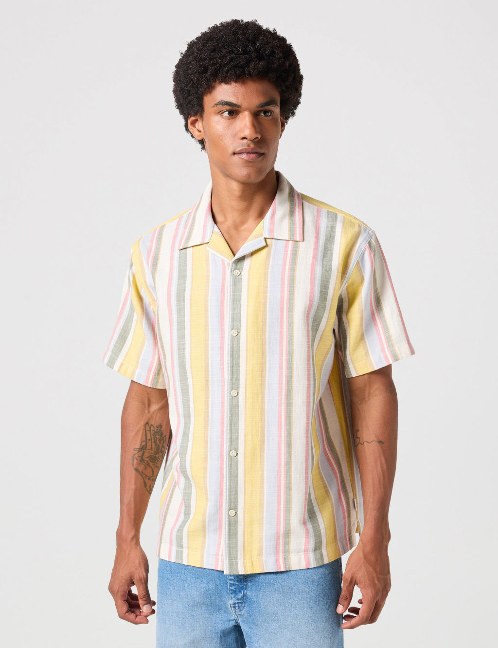 Pure Cotton Striped Shirt