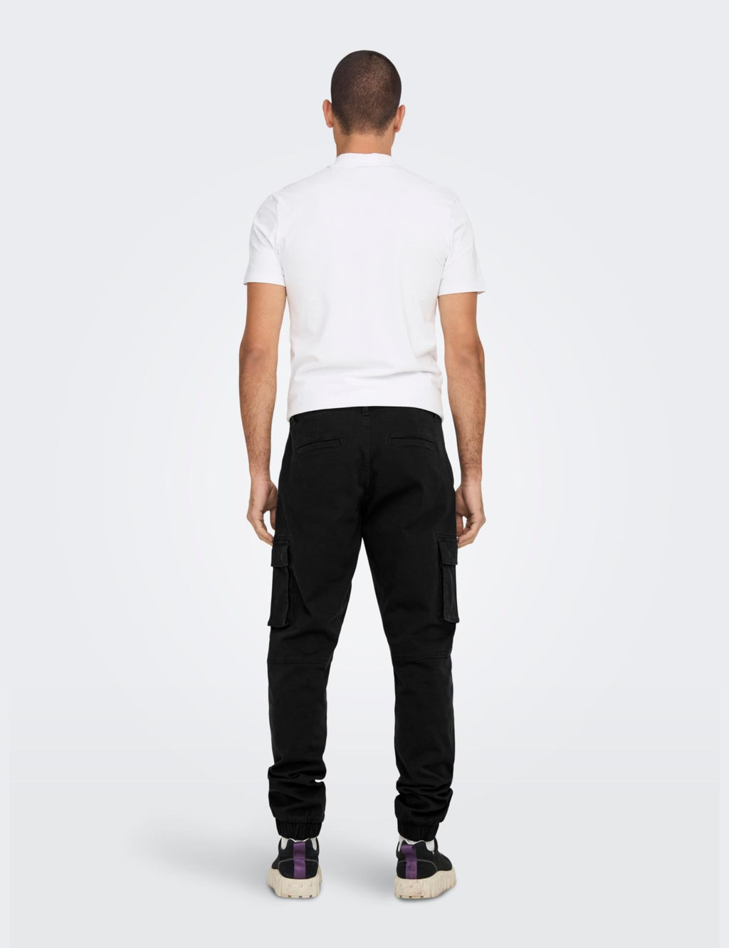 Slim Fit Cotton Rich Cargo Trousers 2 of 3