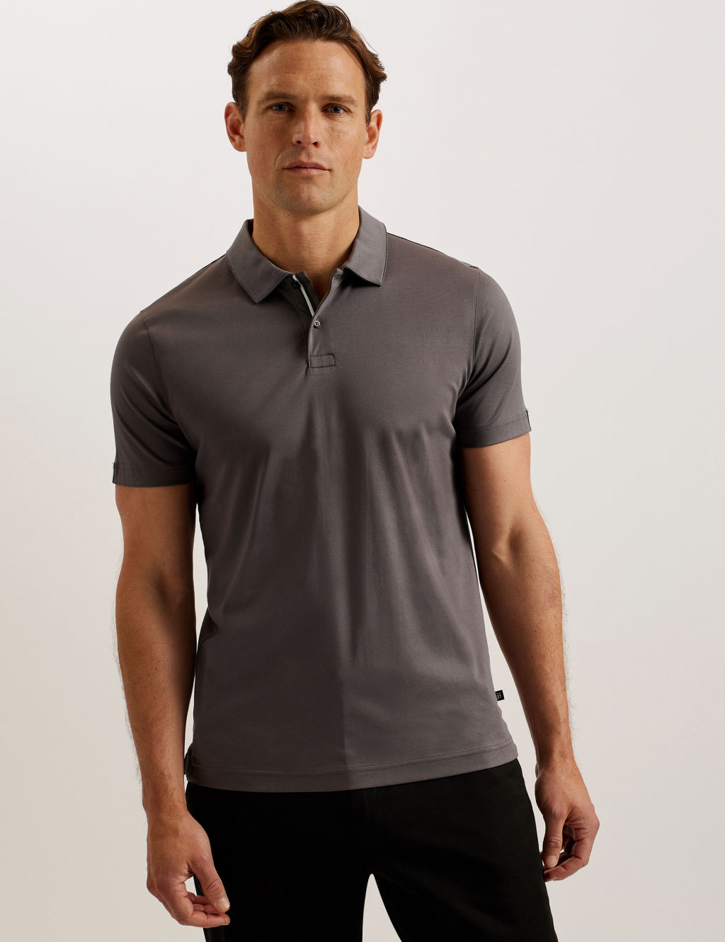 Slim Fit Pure Cotton Polo Shirt