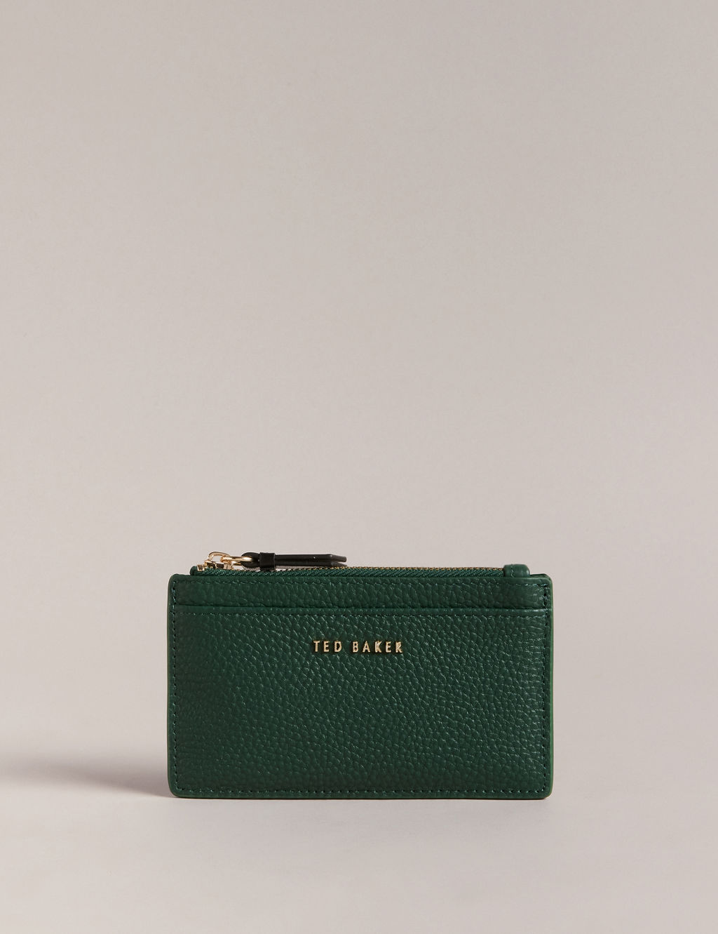 Leather Zipped Card Holder