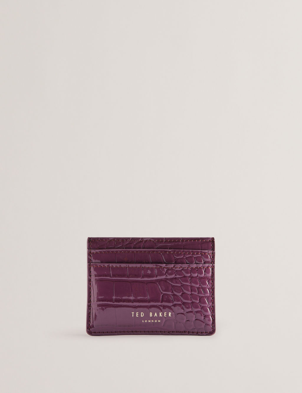 Croc Effect Card Holder