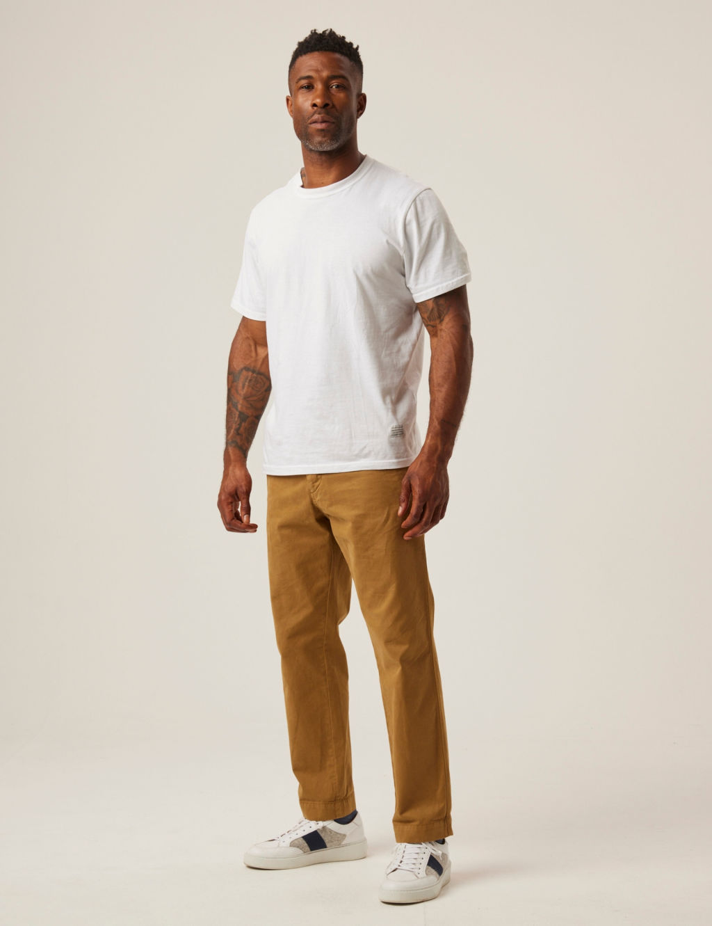 Pure Cotton Regular Fit Chinos