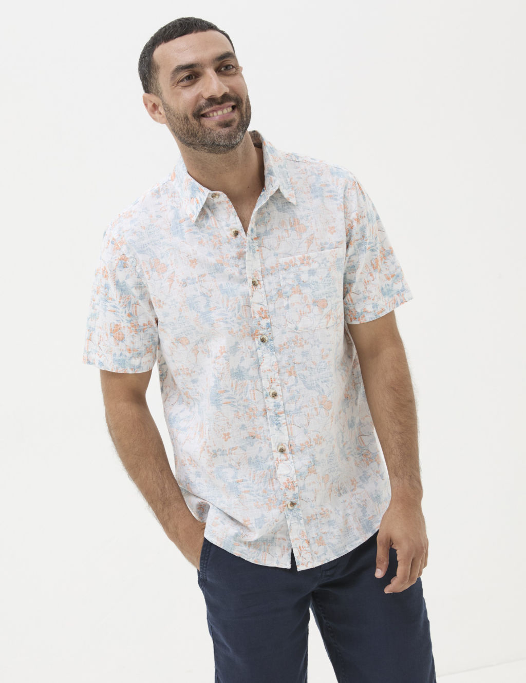 Pure Cotton Floral Shirt | FatFace | M&S