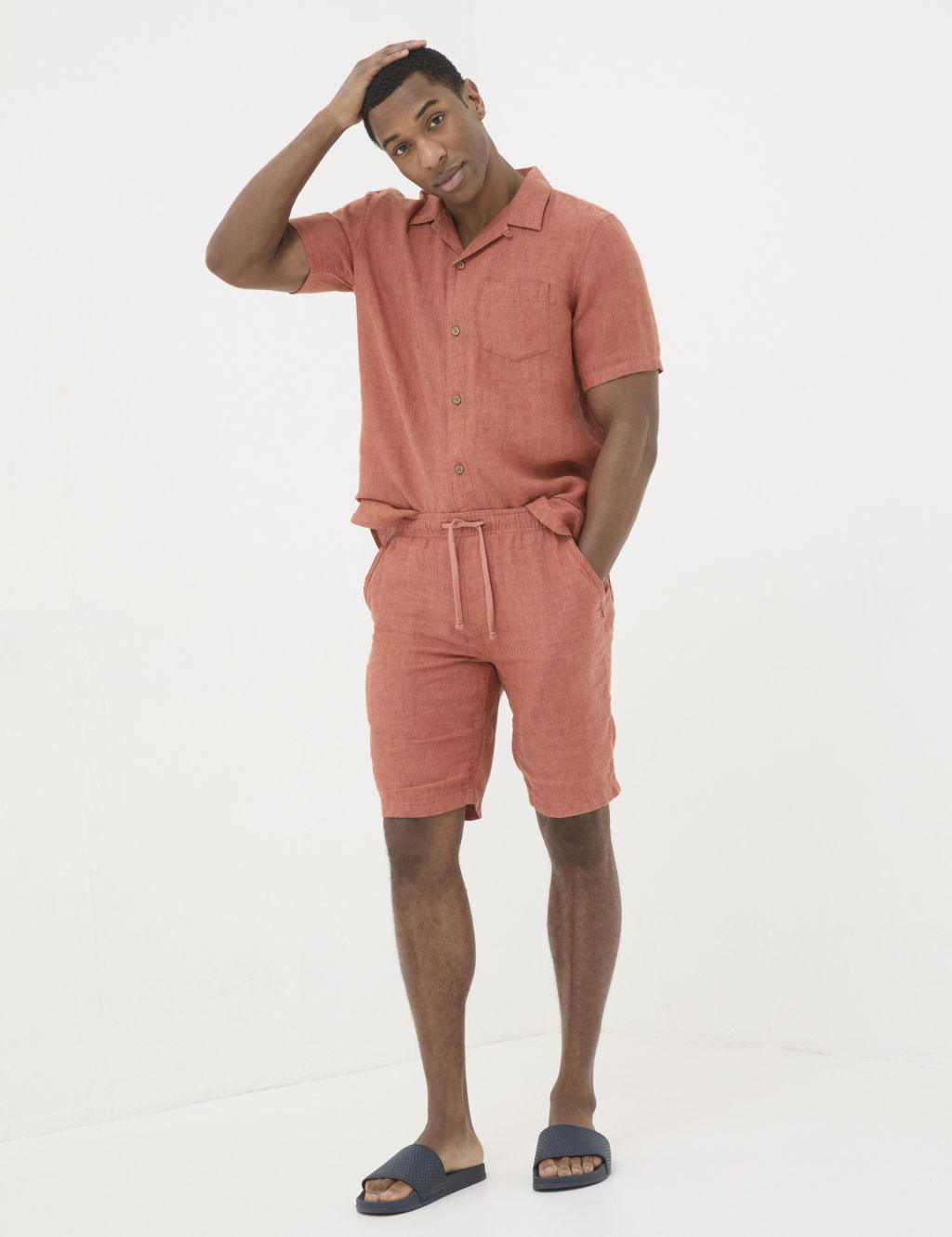 Pure Linen Shorts