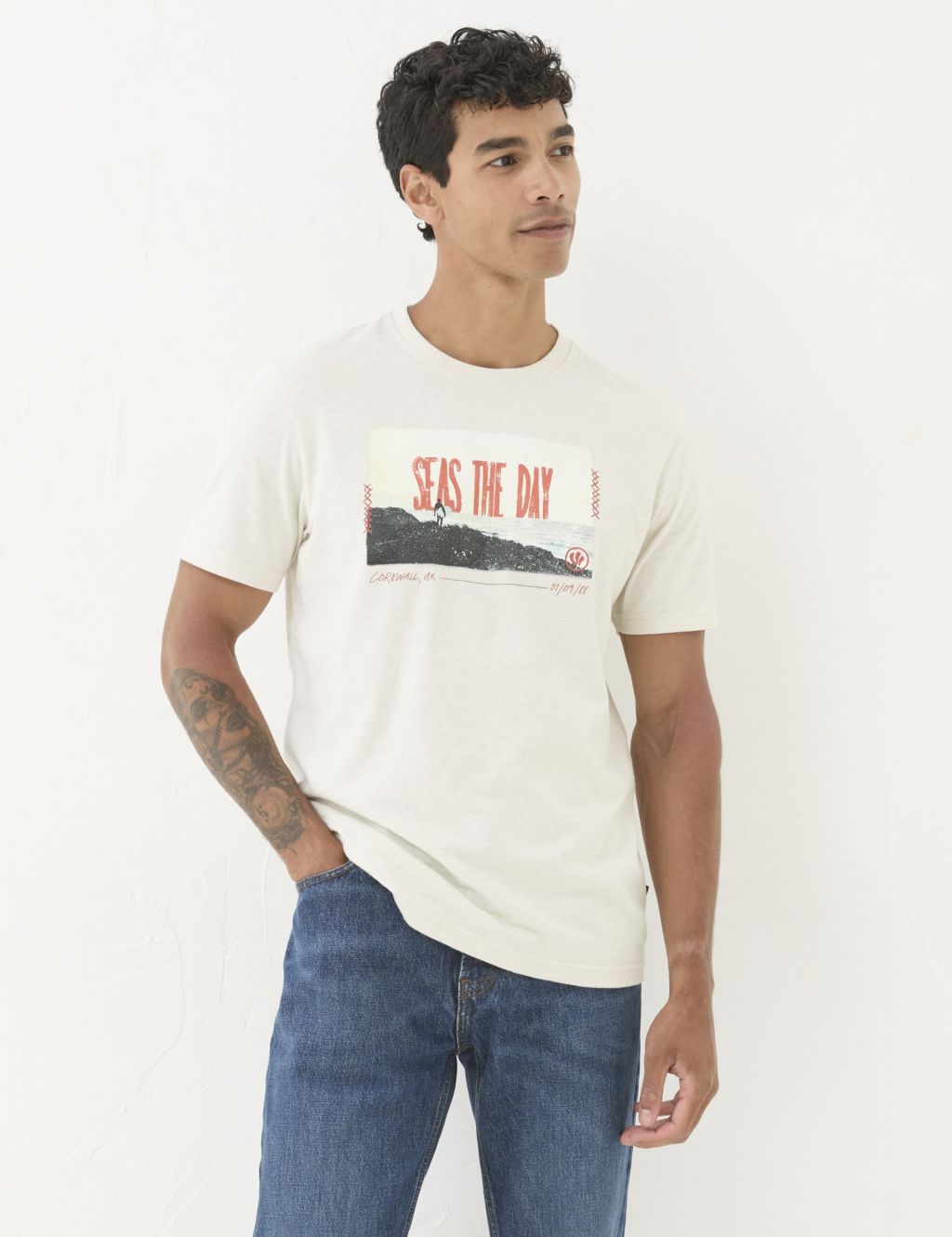 Pure Cotton Seas the Day T-Shirt