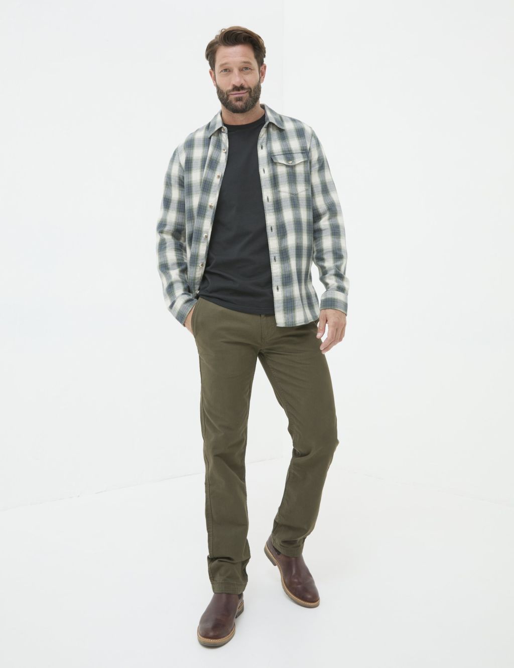 Pure Cotton Chinos