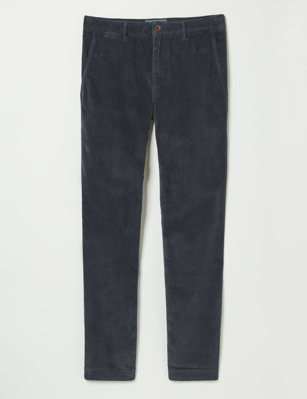 Straight Fit Corduroy Trousers