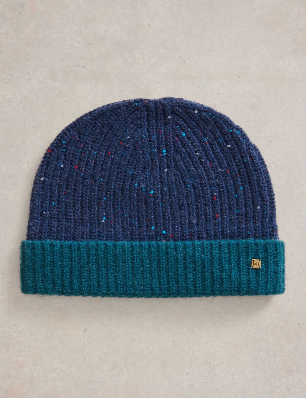 Wool Rich Knitted Beanie Hat