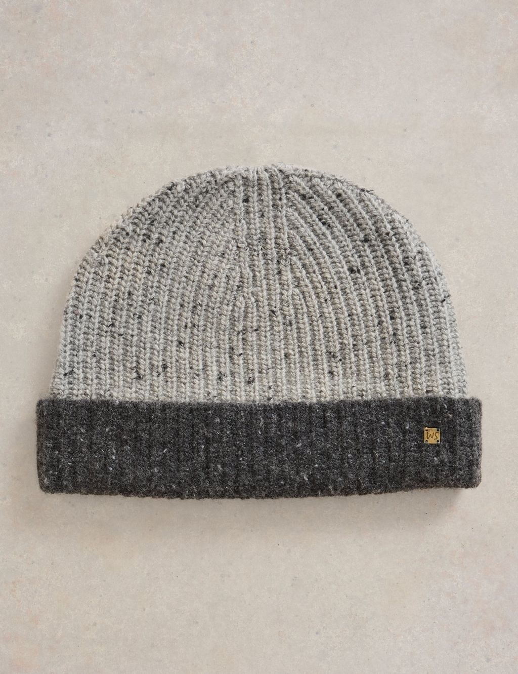 Wool Rich Knitted Beanie Hat