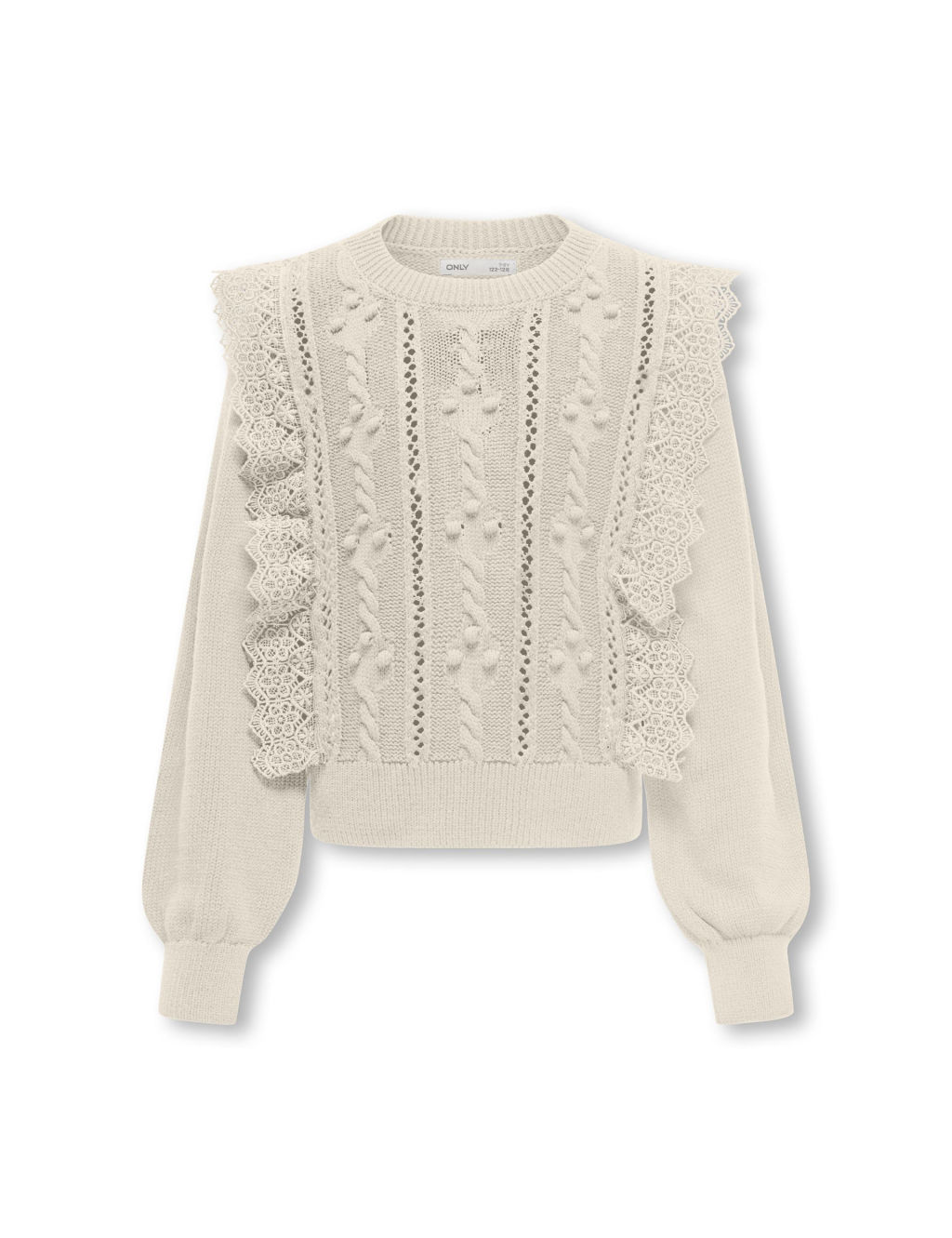 Lace Knitted Jumper (7-14 Yrs)