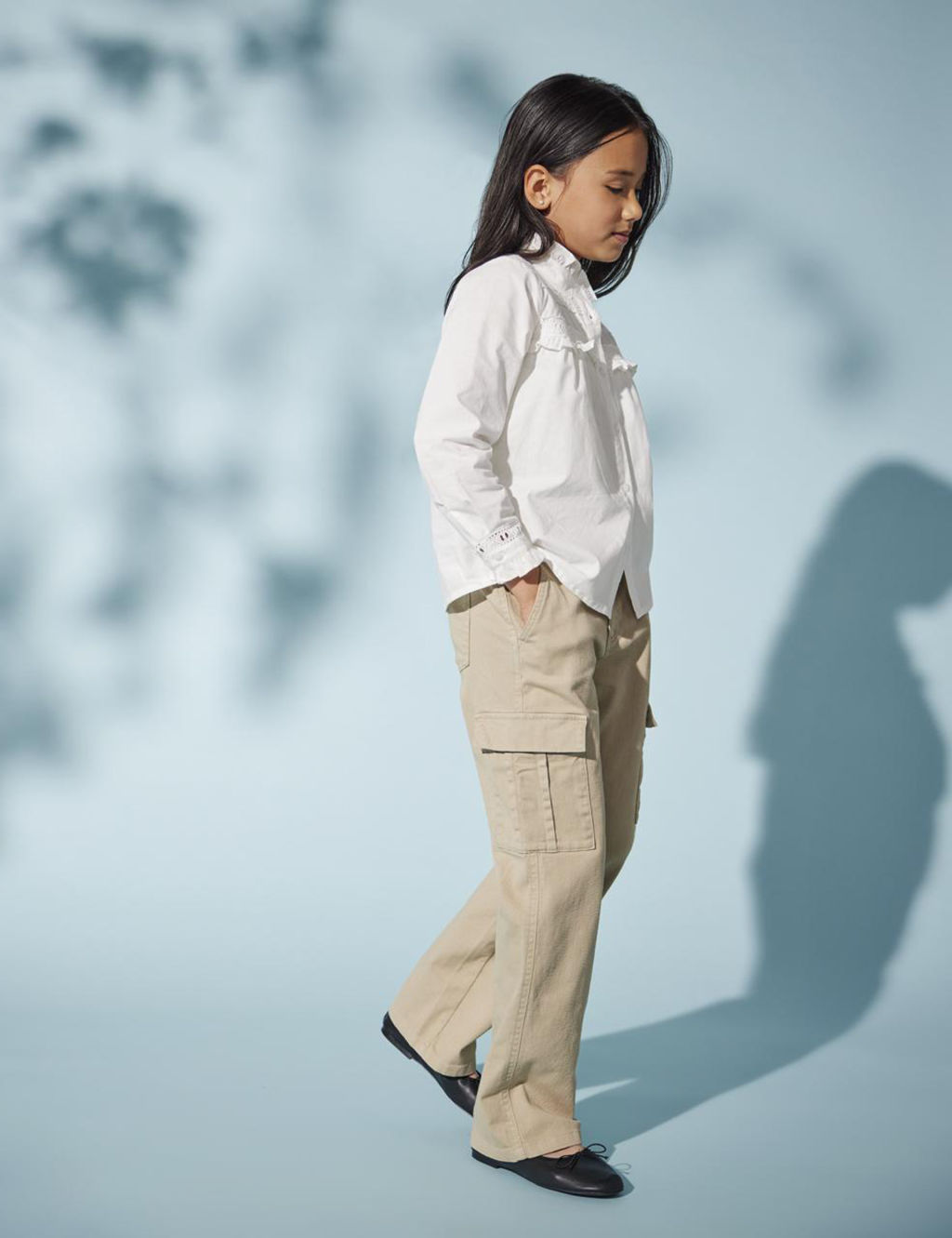 Cotton Rich Cargo Trousers (8-14 Yrs)