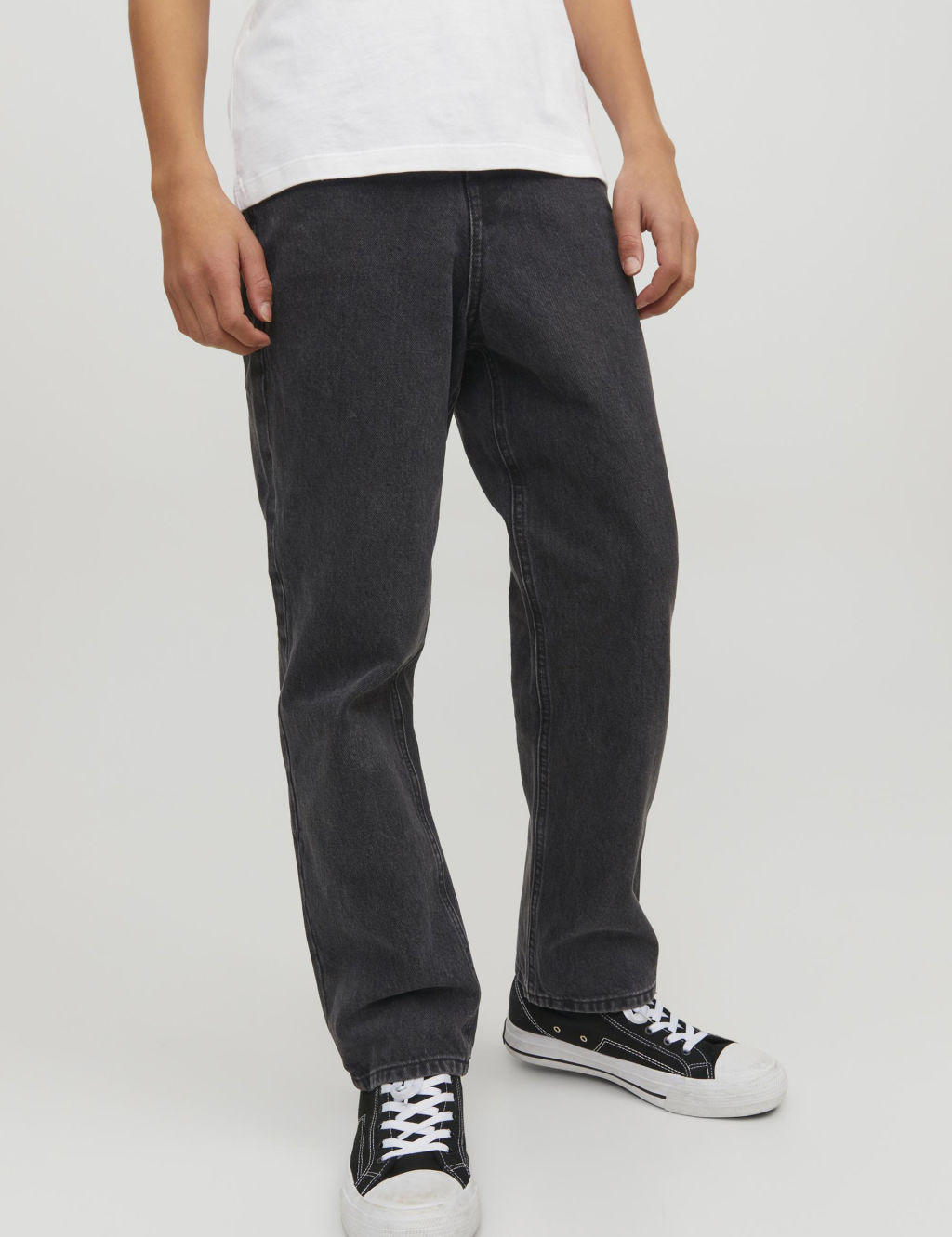 Relaxed Pure Cotton Jeans (8-16 Yrs)