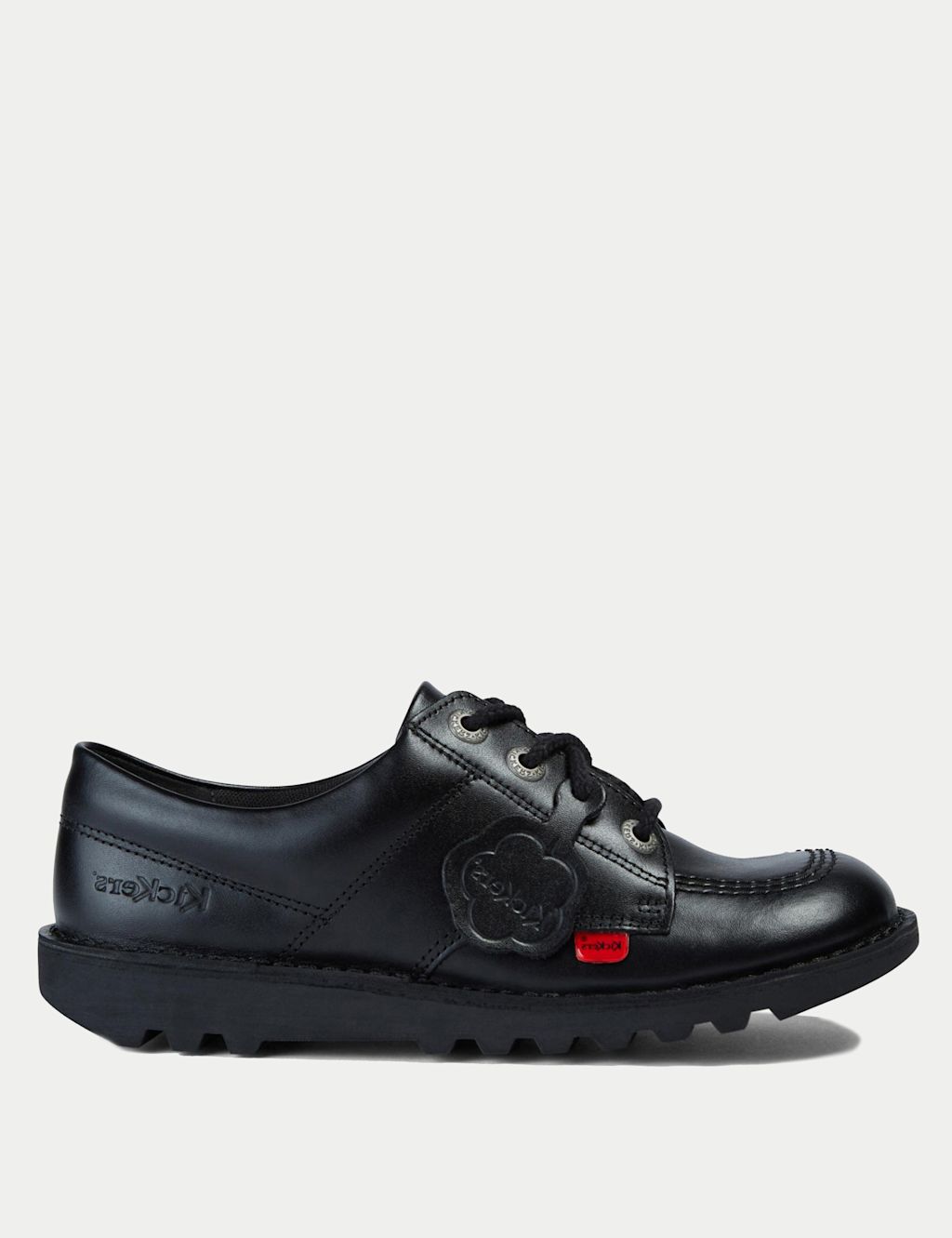 Kids' Leather Lace School Shoes