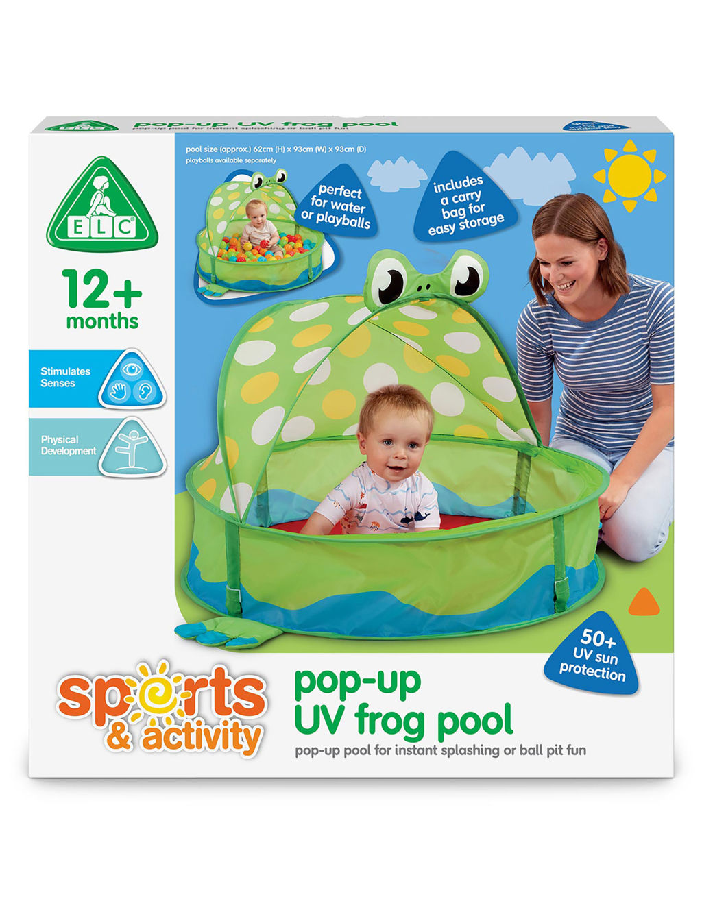Pop-Up UV Frog Pool (12+ Mths)