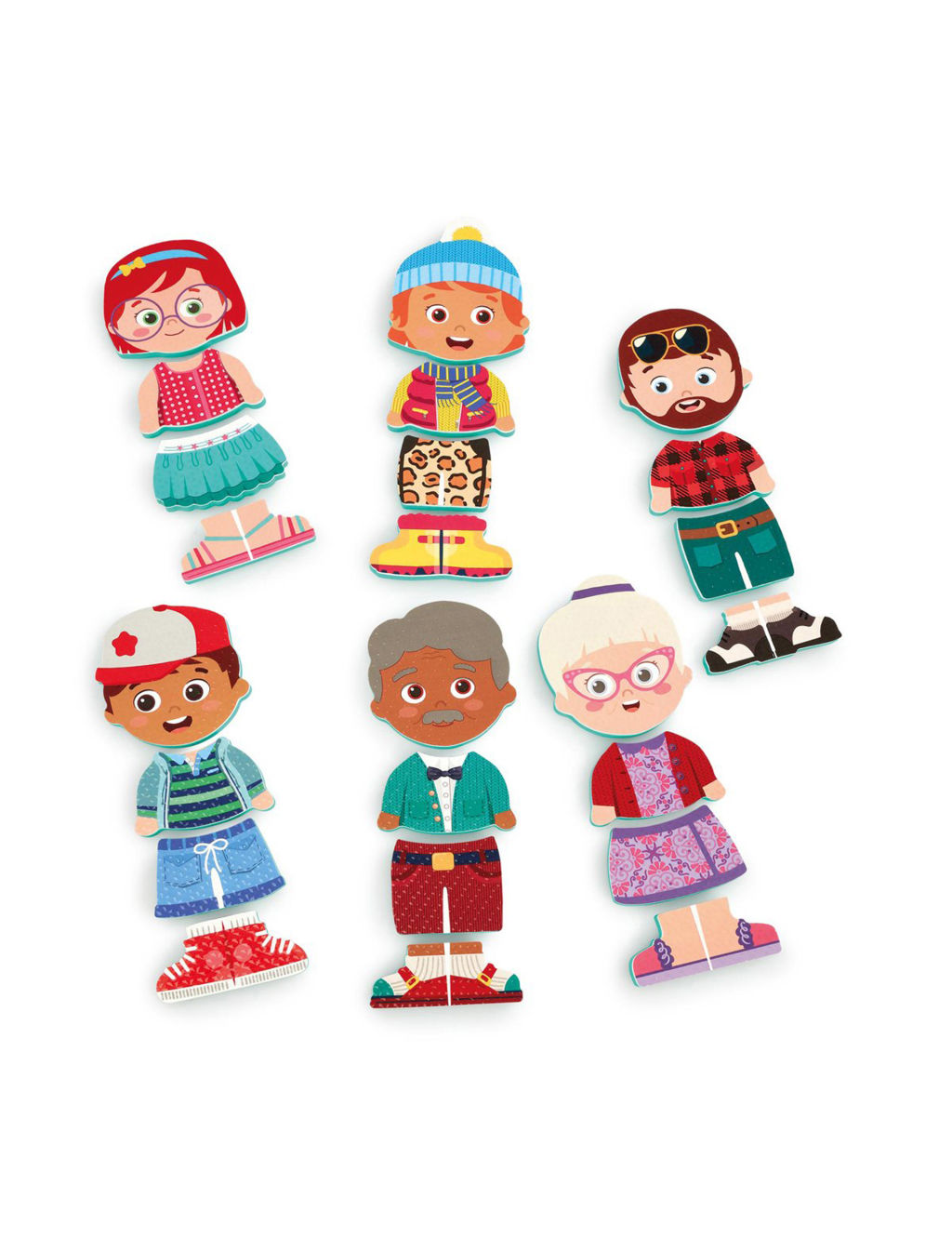 Dressing Up Bath Stickers (3+ Yrs)