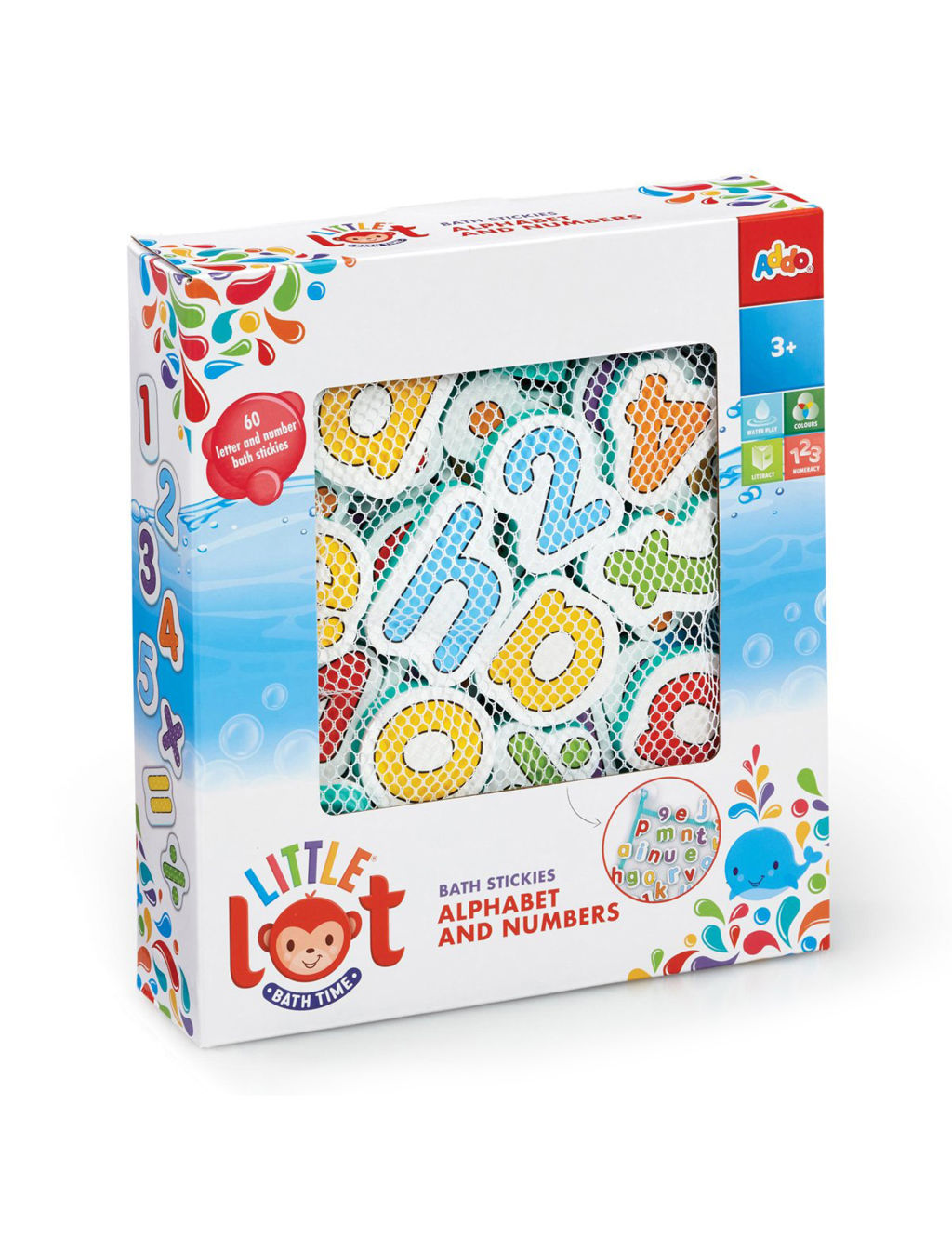 Alphabet & Number Bath Stickers (3+ Yrs)