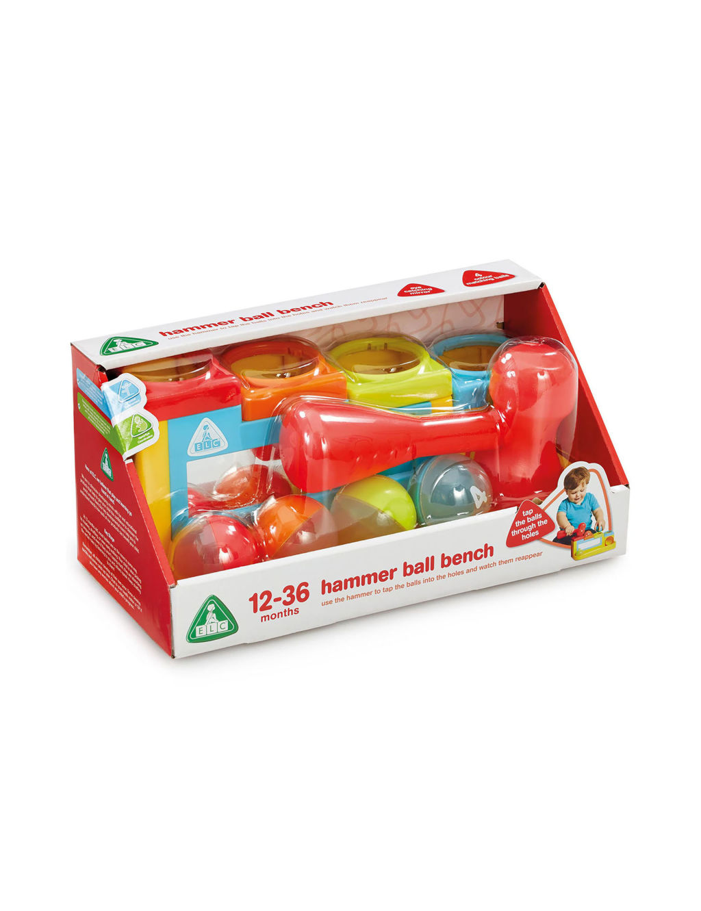 Hammer Ball Bench (12-36 Mths)