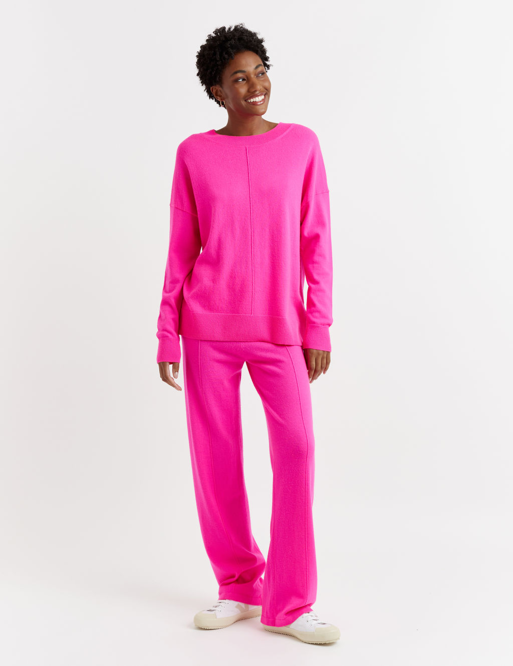 Wool Rich with Cashmere Relaxed Jumper
