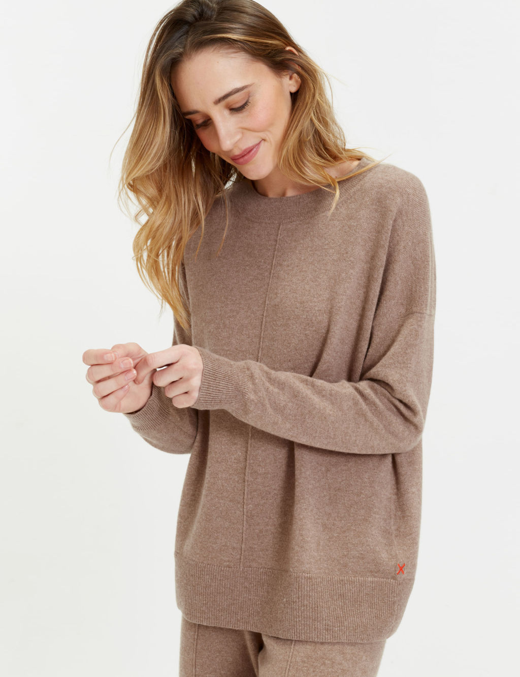 Wool Rich with Cashmere Relaxed Jumper