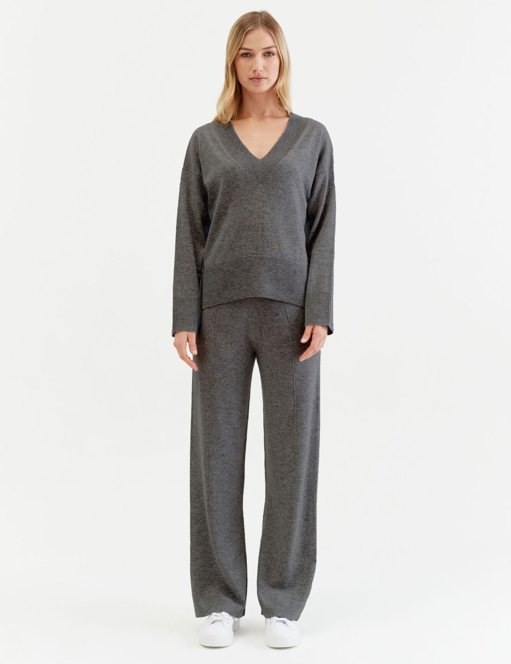 Wool Rich Relaxed Jumper with Cashmere