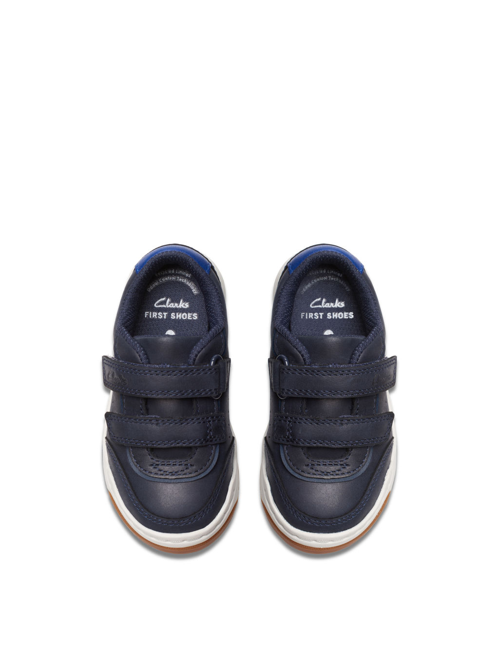 Kids' Leather Riptape Trainers (4 Small - 6.5 Small) 4 of 7