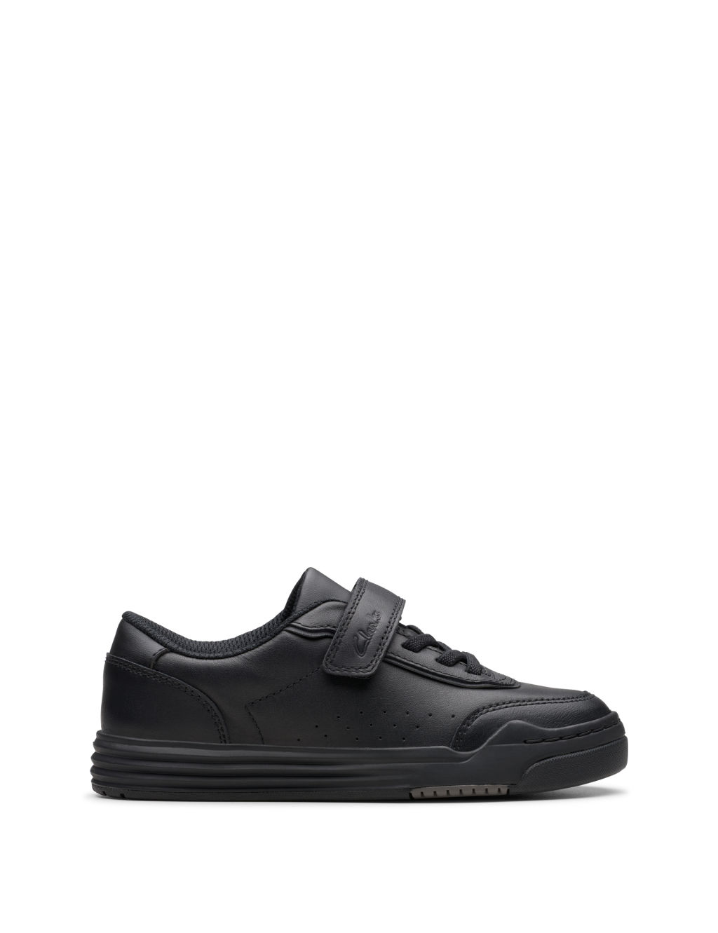 Kids' Leather Riptape Trainers (7 Small - 12.5 Small)