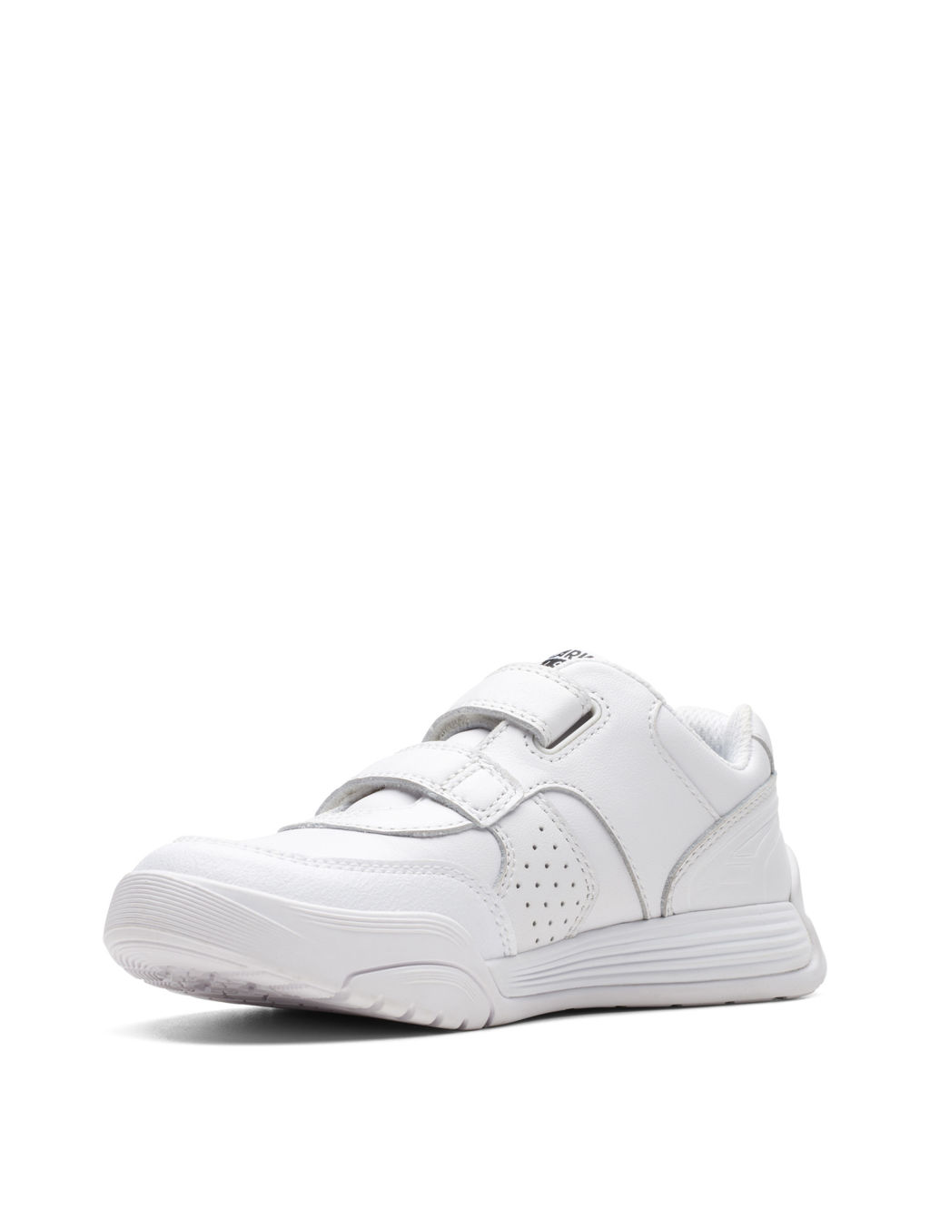 Kids' Leather Riptape Trainers (7 Small - 2.5 Large) 7 of 8