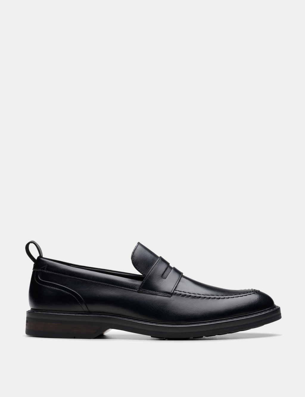 Leather Slip-On Loafers