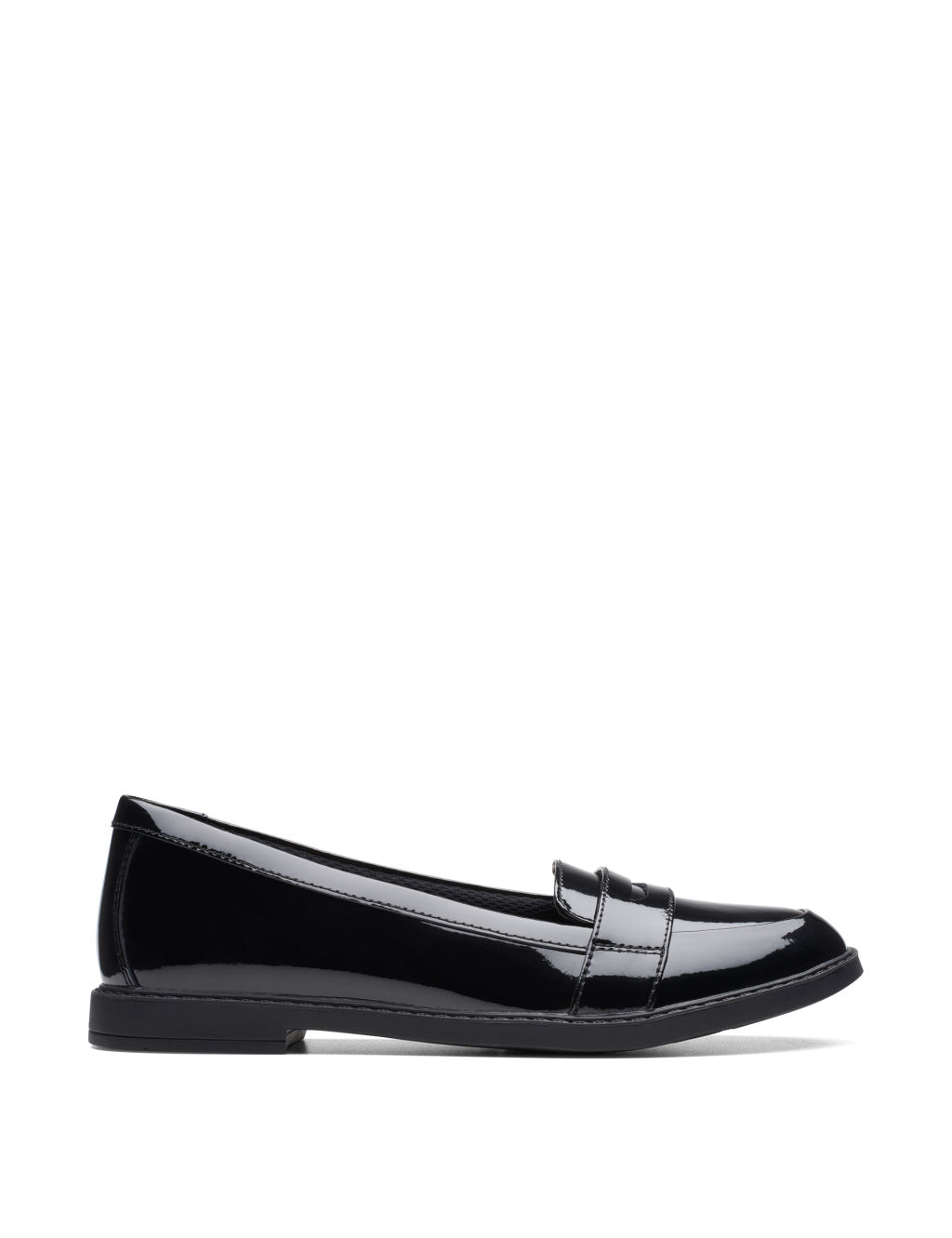 Kids' Patent Leather Slip-On Loafers (3 Small - 8 Small)