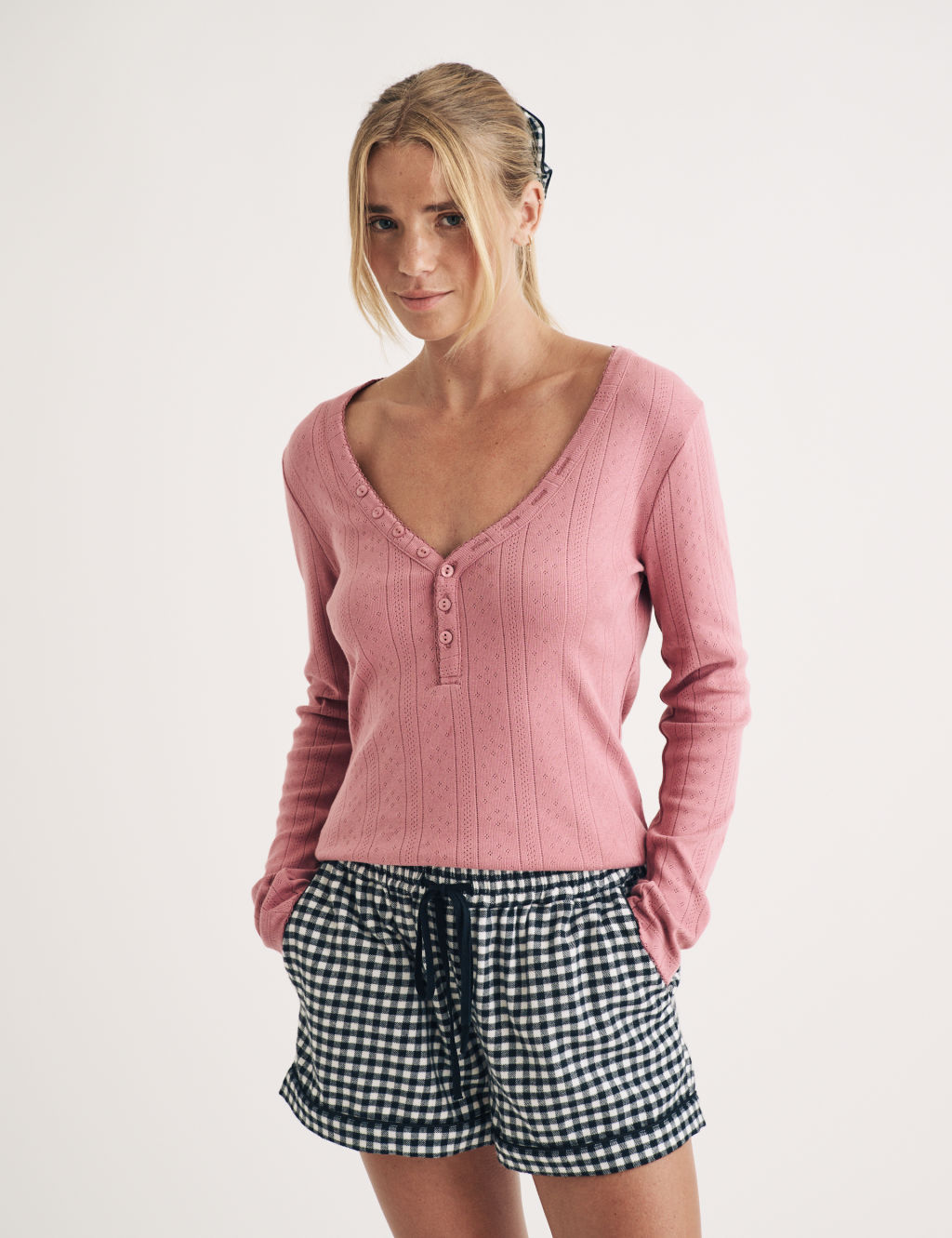 Pure Cotton Pyjama Top