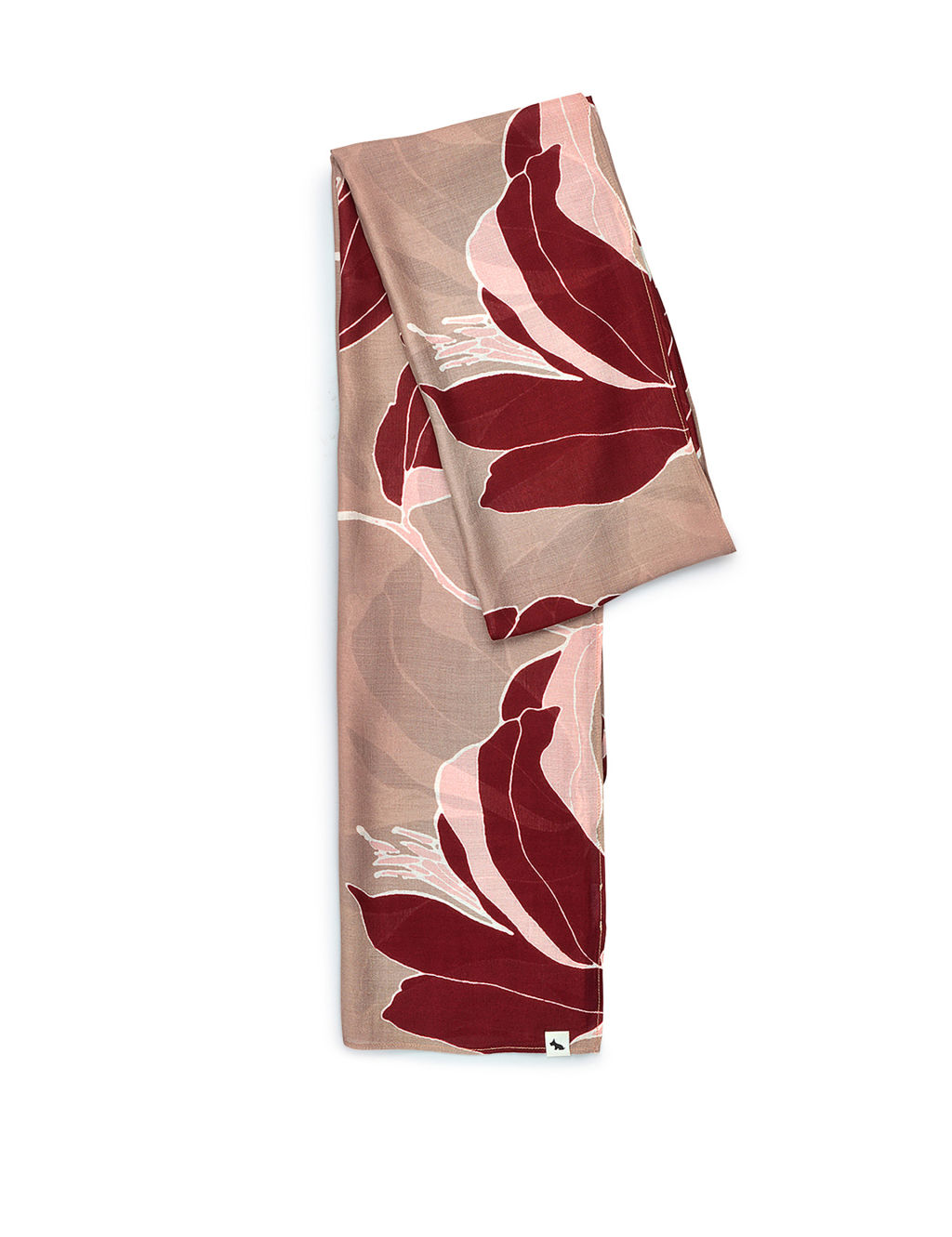 Modal Blend Floral Scarf