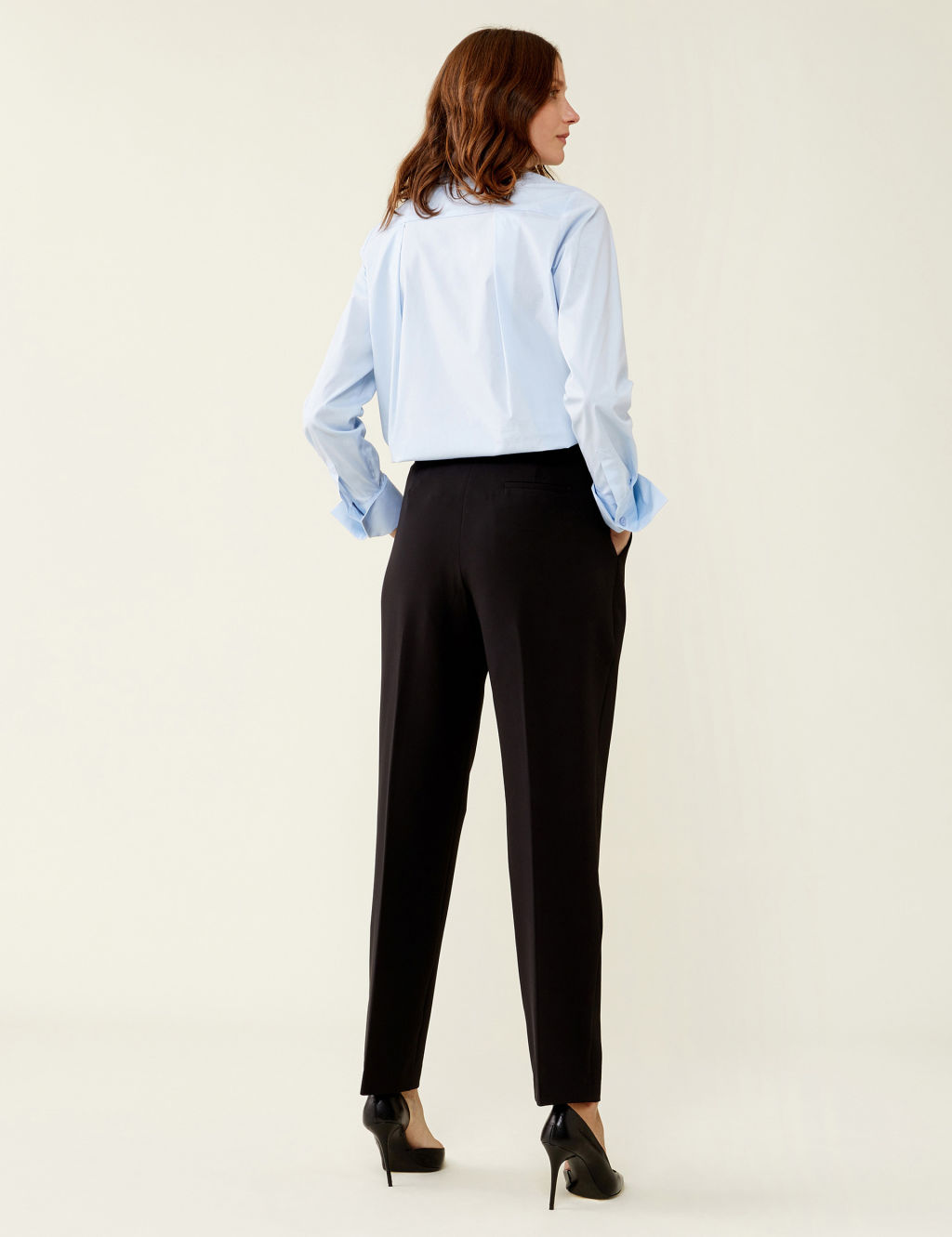 Tapered Ankle Grazer Trousers 5 of 5