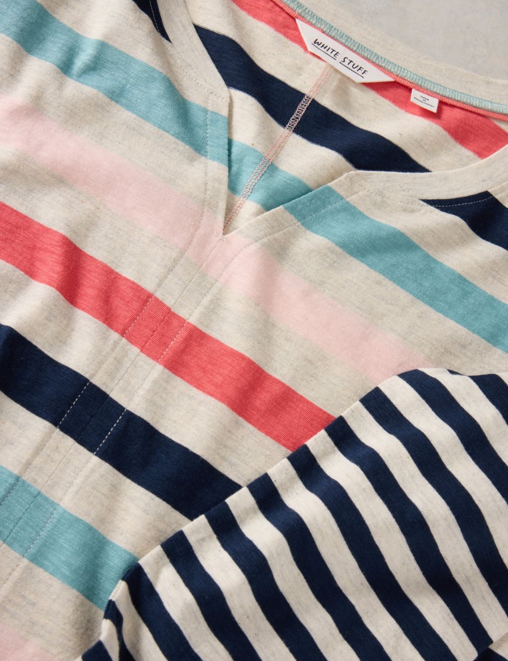 Pure Cotton Striped T-Shirt 6 of 6