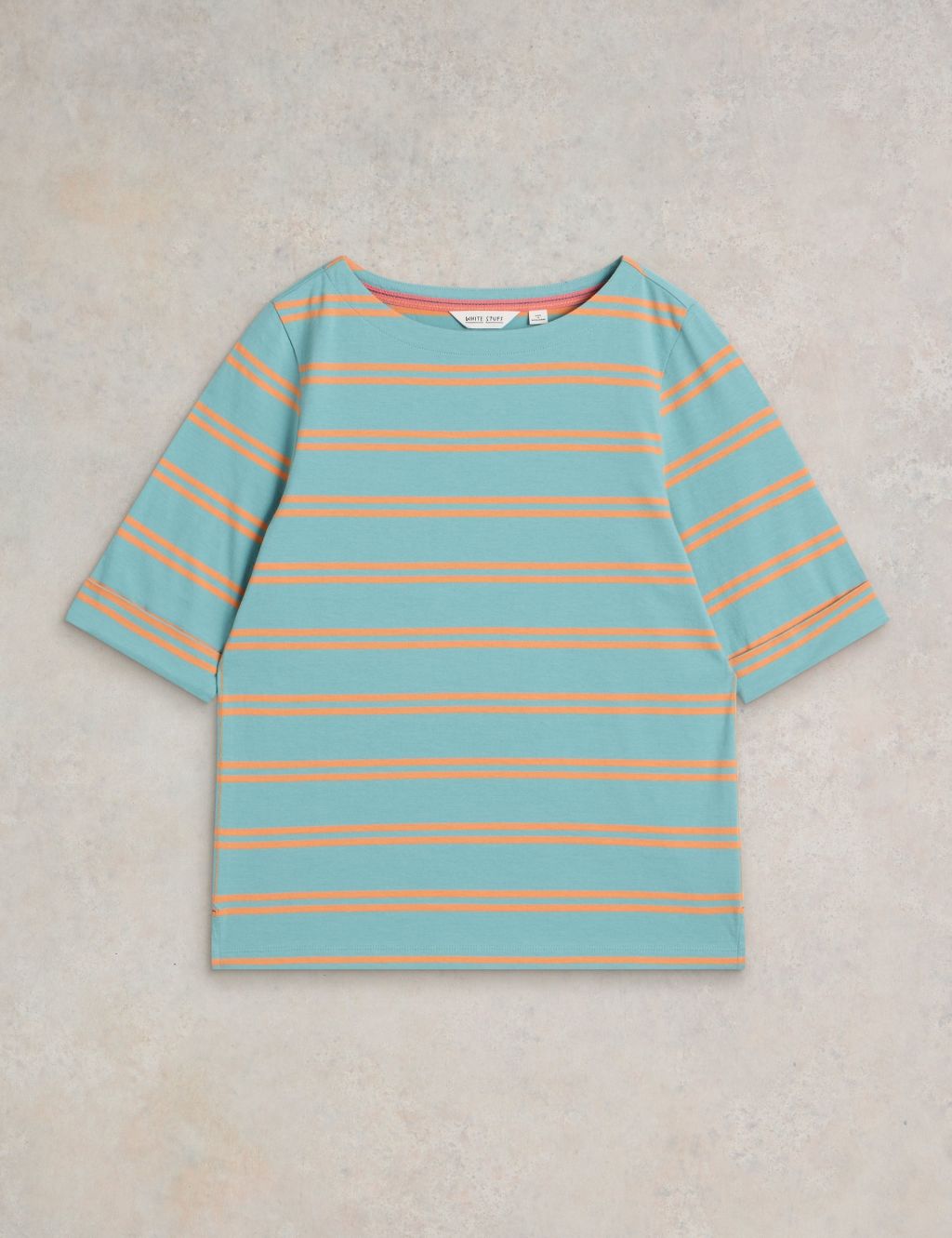 Pure Cotton Striped T-Shirt 1 of 6