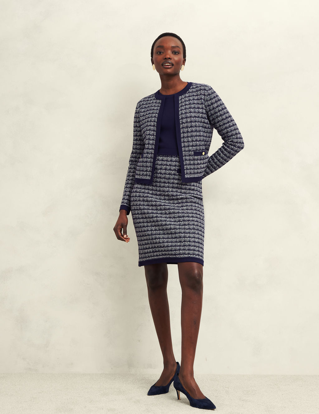 Boucle Knitted Jacket