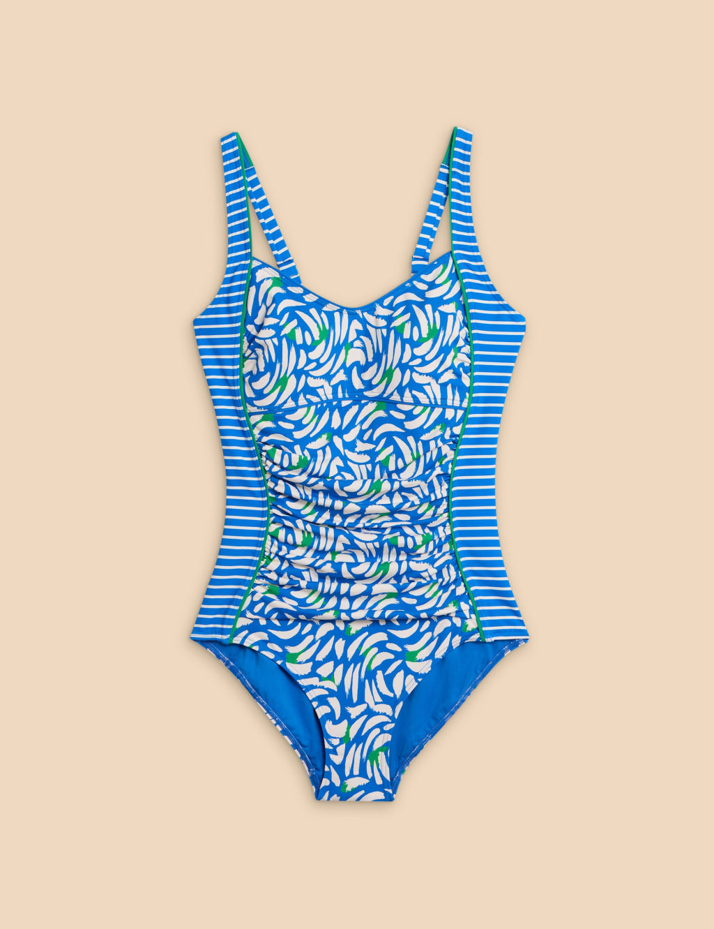 Printed Padded V-Neck Swimsuit 1 of 6