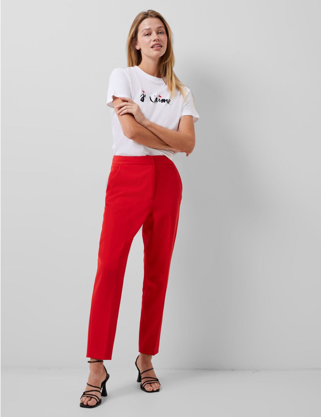 Tapered Cropped Trousers 3 of 4