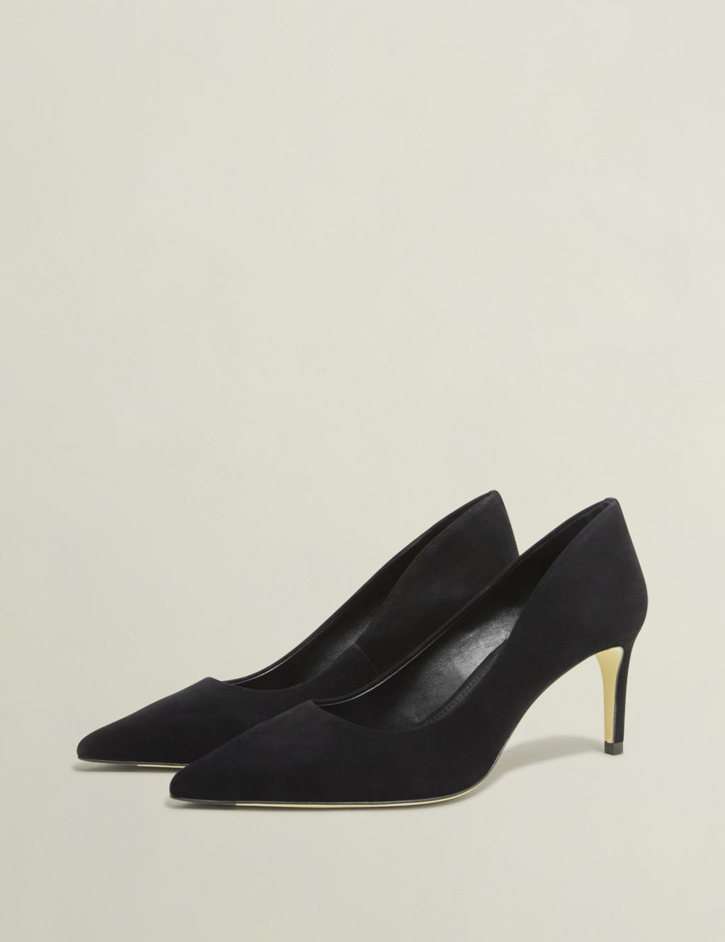 Suede Stiletto Heel Court Shoes 4 of 6