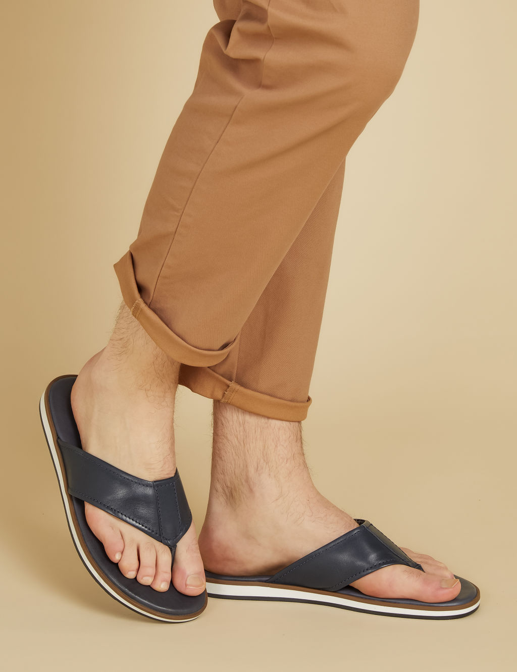 Leather Flip Flops