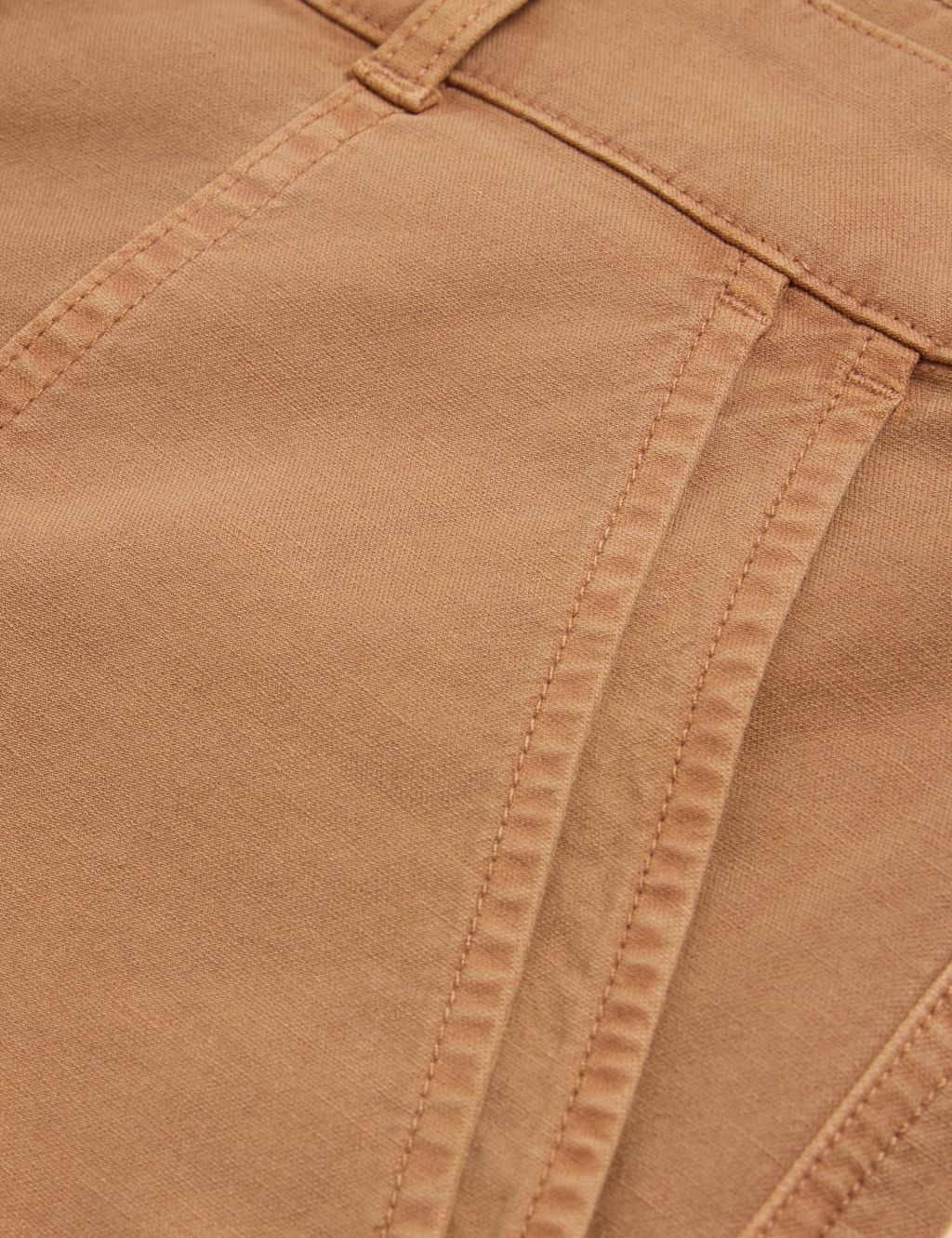 Cotton Rich Chinos with Linen 6 of 6