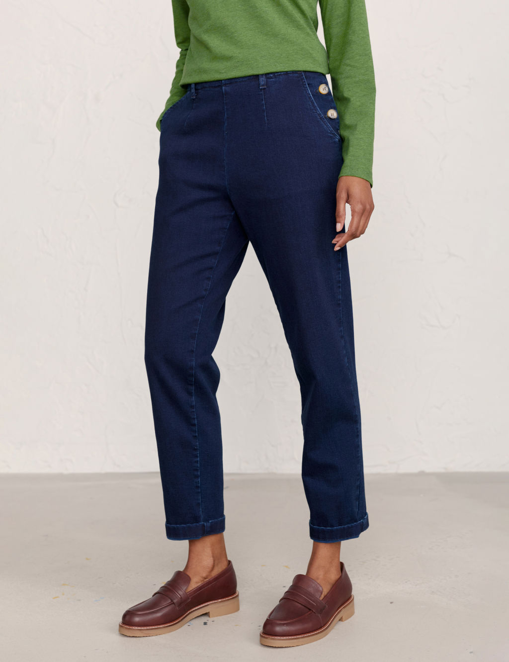 Tapered Ankle Grazer Jeans Seasalt Cornwall M&S