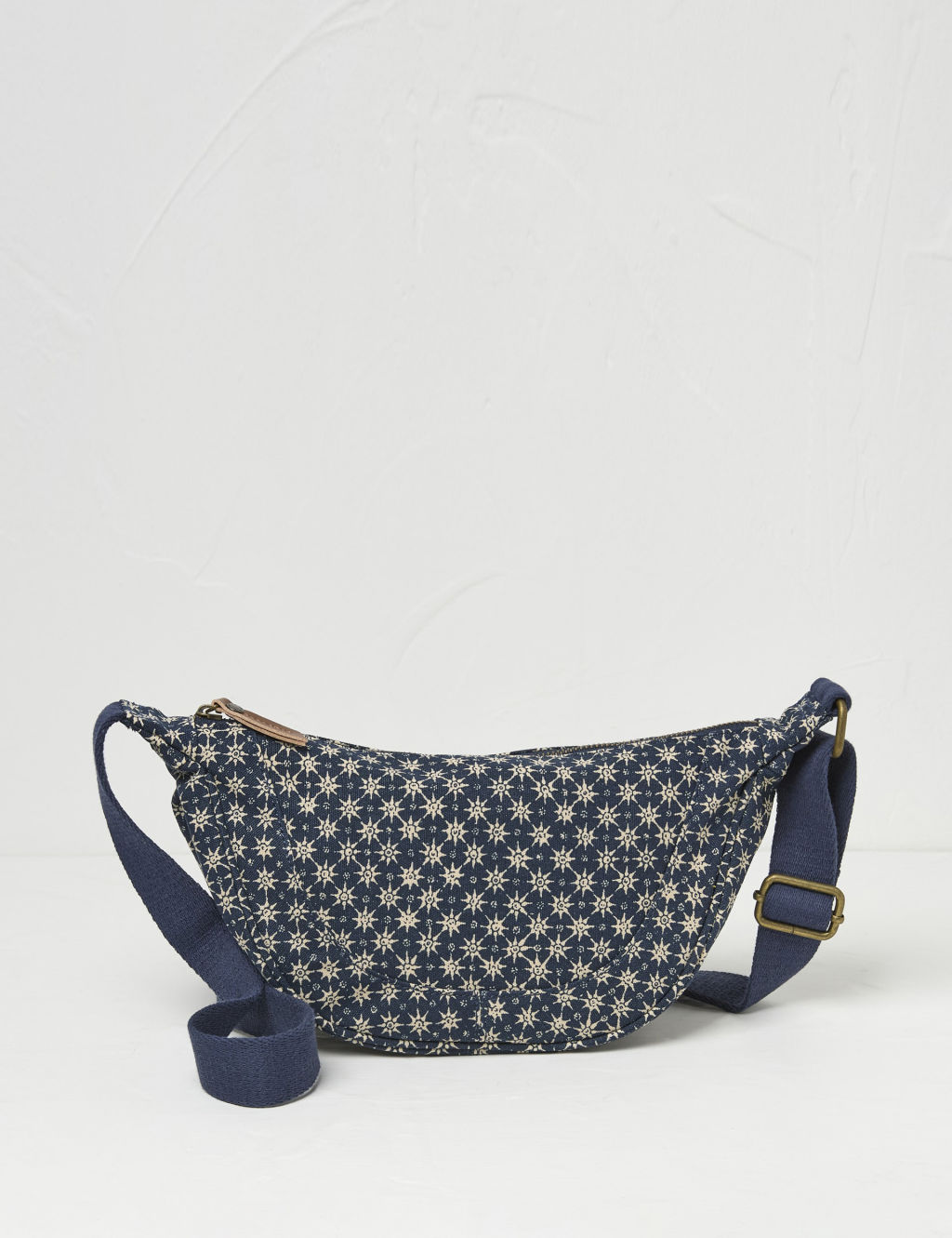 Pure Cotton Canvas Cross Body Sling Bag