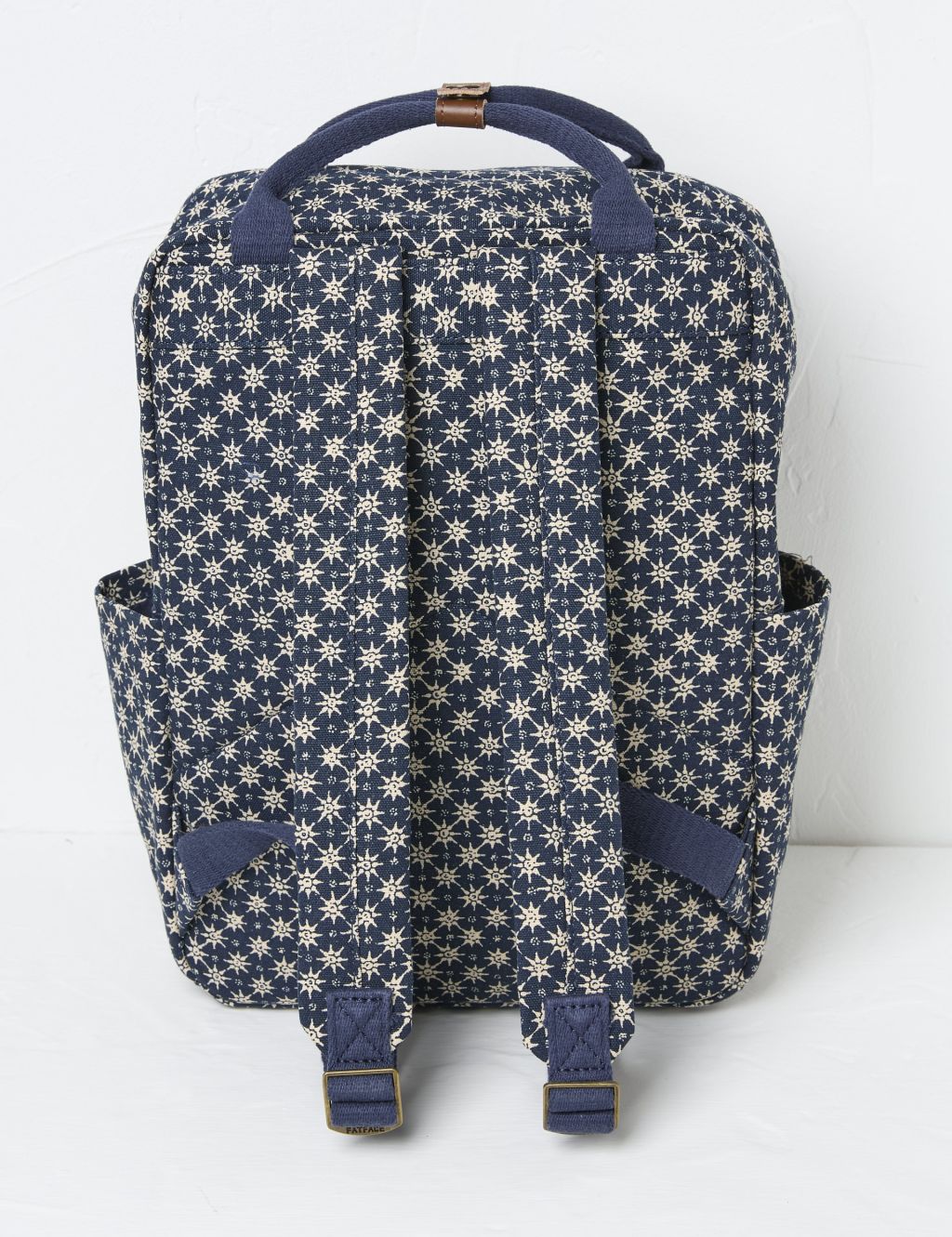 Canvas Geometric Backpack 2 of 2