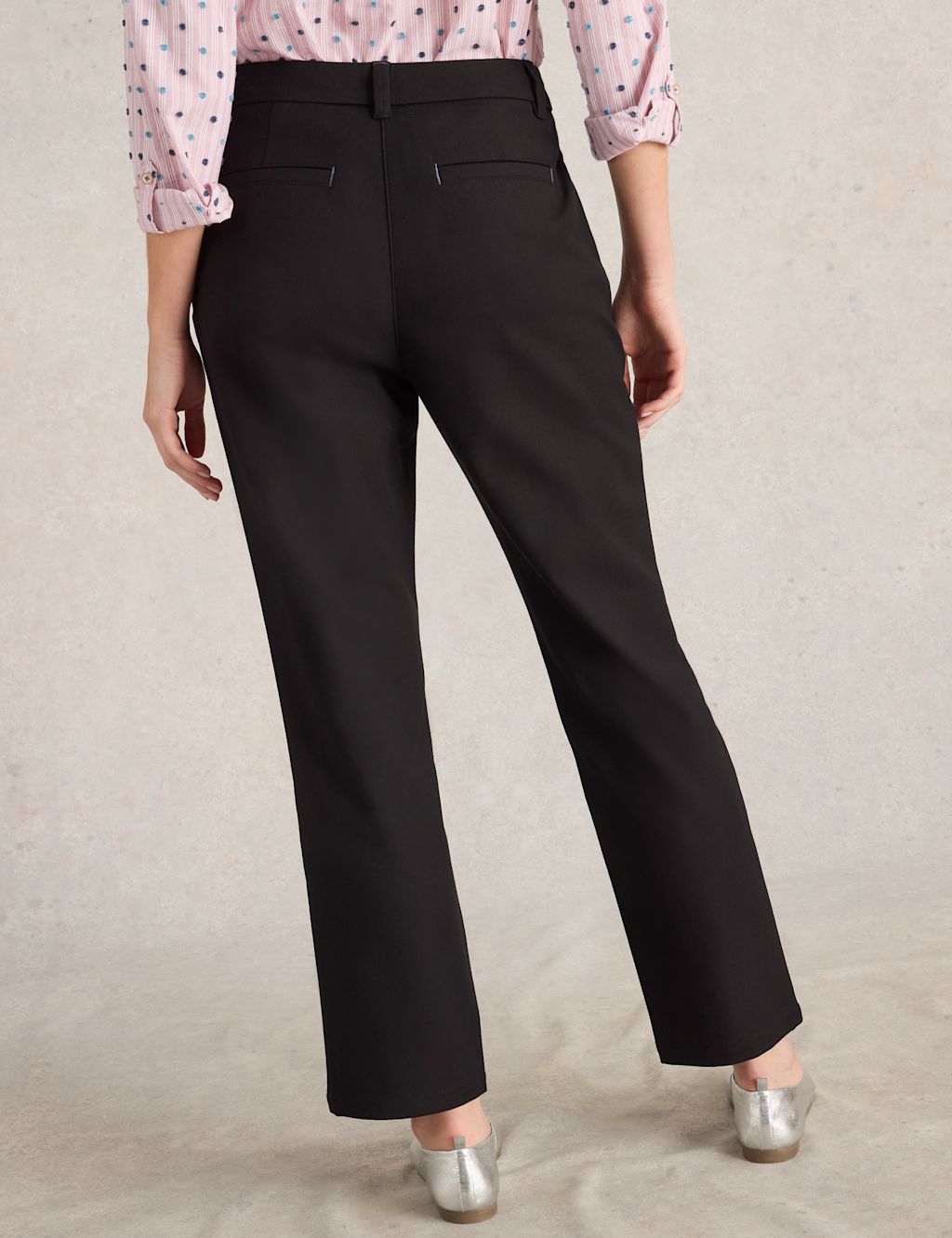 1774 Stone Ankle Grazer Slim Fit Trousers