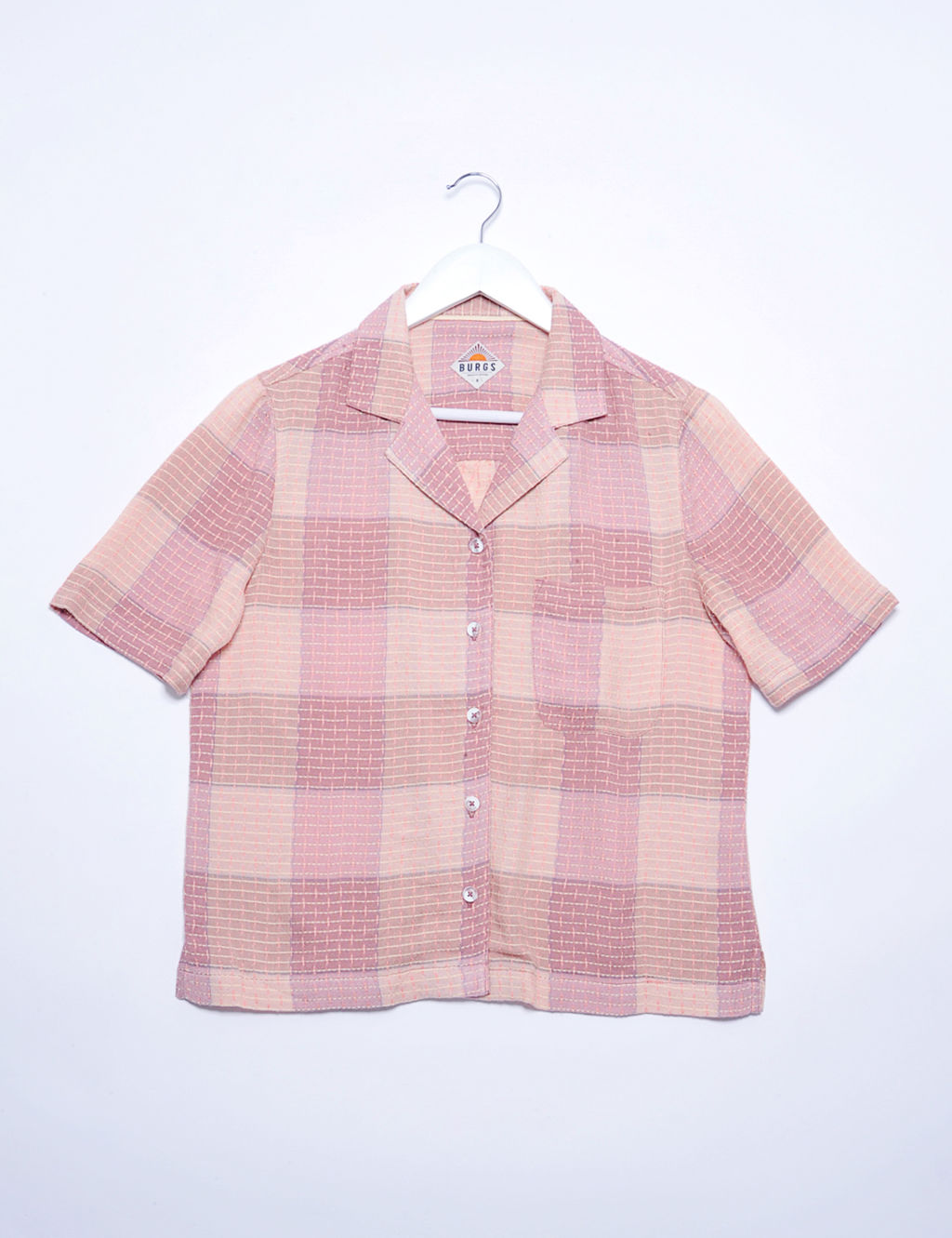 Textured Collared Shirt with Cotton 1 of 5